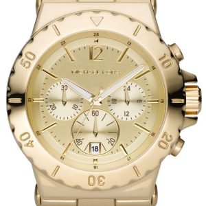 Michael Kors Damklocka MK5313 Dylan Gulguldstonad/Gulguldtonat stål