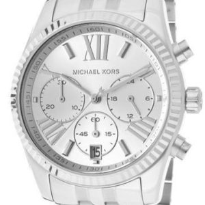 Michael Kors Damklocka MK5555 Lexington Silverfärgad/Stål Ø38 mm