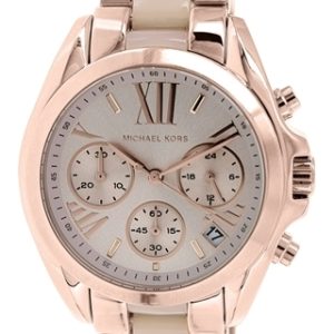 Michael Kors Damklocka MK6066 Bradshaw Guldtonad/Roséguldstonat