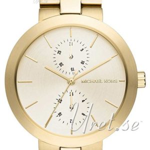 Michael Kors Damklocka MK6408 Garner Champagnefärgad/Gulguldtonat