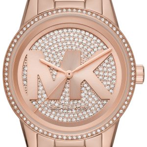 Michael Kors Damklocka MK6863 Ritz Roséguldstonad/Roséguldstonat