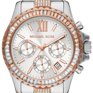 Michael Kors Damklocka MK6975 Everest Vit/Stål Ø42 mm