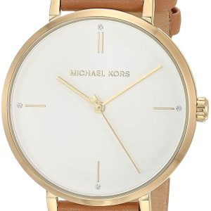 Michael Kors Damklocka MK7099 Vit/Läder Ø38 mm