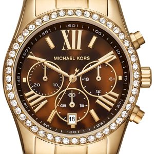 Michael Kors Damklocka MK7276 Lexington Flerfärgad/Guldtonat stål