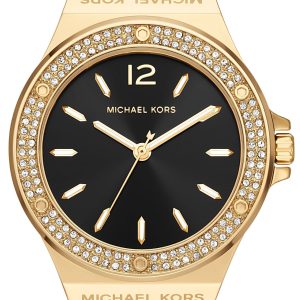 Michael Kors Damklocka MK7281 Lennox Svart/PVC (Polyvinylklorid) Ø37