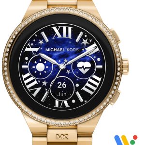 Michael Kors Damklocka MKT5144 Gen 6 Guldtonat stål Ø44 mm