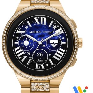 Michael Kors Damklocka MKT5146 Gen 6 Guldtonat stål Ø44 mm