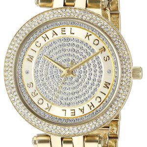 Michael Kors Darci Damklocka MK3445 Champagnefärgad/Gulguldtonat