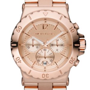 Michael Kors Dylan Damklocka MK5314 Roséguldstonad/Roséguldstonat