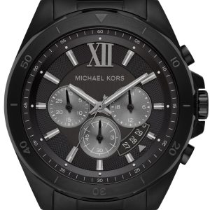 Michael Kors Herrklocka MK8858 Brecken Svart/Stål Ø45 mm