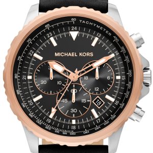 Michael Kors Herrklocka MK8905 Cortlandt Svart/Läder Ø44 mm