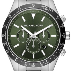 Michael Kors Herrklocka MK8912 Layton Grön/Stål Ø45 mm