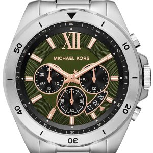 Michael Kors Herrklocka MK8984 Brecken Grön/Stål Ø45 mm