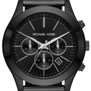 Michael Kors Herrklocka MK9060 Slim Runway Svart/Stål Ø44 mm