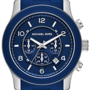 Michael Kors Herrklocka MK9077 Runway Blå/Stål Ø45 mm