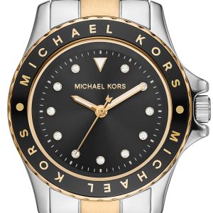 Michael Kors Kenly Damklocka MK6955 Svart/Guldtonat stål Ø33 mm