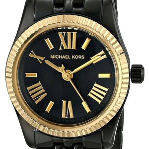 Michael Kors Lexington Damklocka MK3299 Svart/Stål Ø26 mm