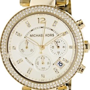 Michael Kors Parker Damklocka MK5688 Champagnefärgad/Plast Ø39 mm