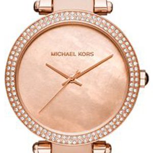 Michael Kors Parker Damklocka MK6426 Roséguldstonad/Roséguldstonat