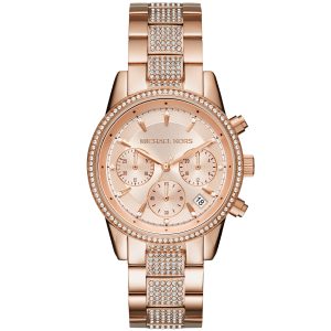 Michael Kors Ritz MK6485 - Dam - 37 mm - Analogt - Quartz - Mineralglas