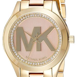 Michael Kors Runway Damklocka MK3650 Roséguldstonad/Roséguldstonat