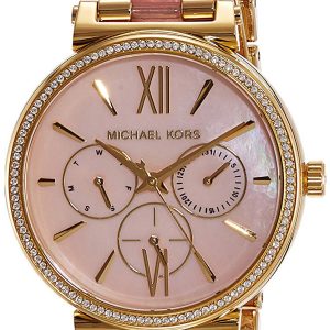 Michael Kors Sofie Damklocka MK4344 Rosa/Resinplast Ø36 mm