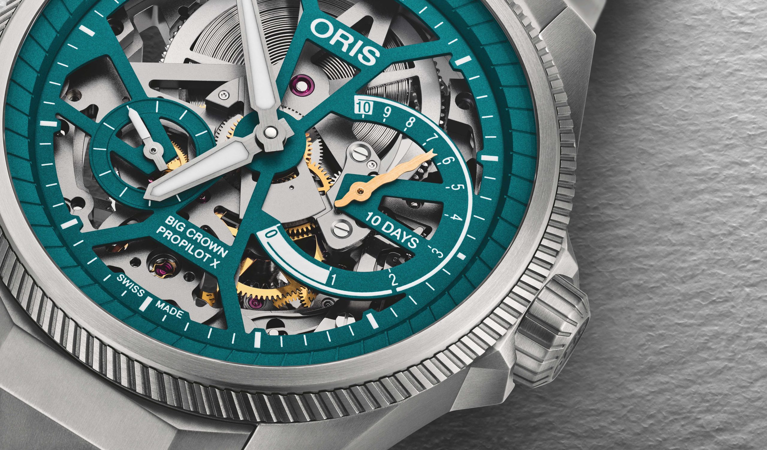 Oris Year of the Snake closeup