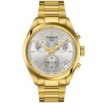 tissot pr 100 chronograph t1504173303100 - herr - 40 mm - analogt - quartz - safirglas