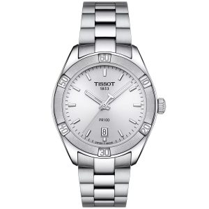 Tissot PR 100 Sport Chic T1019101103100 - Dam - 36 mm - Analogt - Quartz - Safirglas