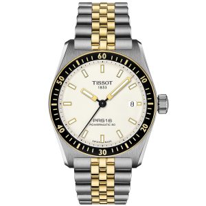 Tissot PR516 Powermatic 80 T1494072201100 - Herr - 37 mm - Analogt - Automatiskt - Safirglas