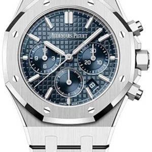 Audemars Piguet 26715ST.OO.1356ST.01 Royal Oak Blå/Stål ⌀38 mm