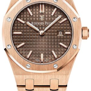 Audemars Piguet Damklocka 67650OR.OO.1261OR.01 Royal Oak Brun/18