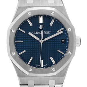 Audemars Piguet Herrklocka 15500ST.OO.1220ST.01 Royal Oak Blå/Stål