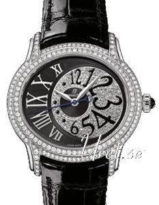 Audemars Piguet Millenary Damklocka 77302BC.ZZ.D001CR.01 Svart/Läder