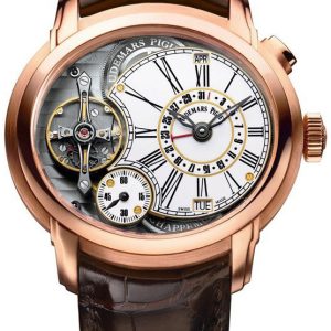 Audemars Piguet Millenary Herrklocka 26149OR.OO.D803CR.01 Vit/Läder