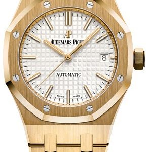 Audemars Piguet Royal Oak Damklocka 15450BA.OO.1256BA.01 Vit/18 karat