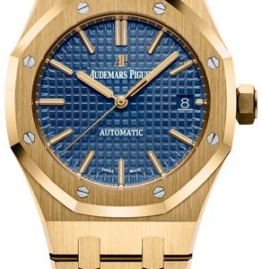 Audemars Piguet Royal Oak Damklocka 15450BA.OO.1256BA.02 Blå/18