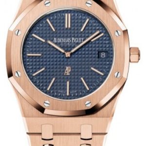 Audemars Piguet Royal Oak Herrklocka 15202OR.OO.1240OR.01 Blå/18