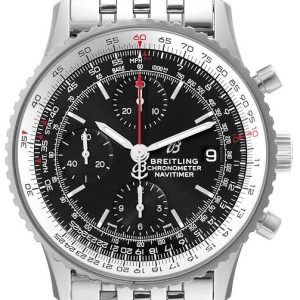 Breitling Herrklocka A13324121B1A1 Navitimer 01 Svart/Stål ⌀41 mm