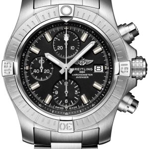 Breitling Herrklocka A13385101B1A1 Avenger Chronograph 43 Svart/Stål