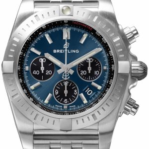 Breitling Herrklocka AB0115101C1A1 Chronomat 44 Blå/Stål ⌀44 mm