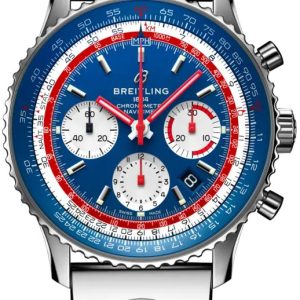 Breitling Herrklocka AB01212B1C1A2 Navitimer 1 B01 Chronograph 43