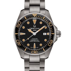 CERTINA DS Action Diver Powermatic 80 43mm Titanium