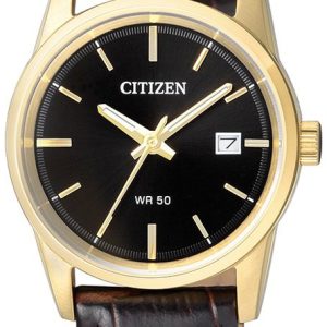 Citizen 99999 Damklocka EU6002-01E Svart/Läder Ø27 mm