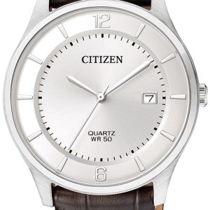 Citizen 99999 Herrklocka BD0041-11A Silverfärgad/Läder Ø39 mm