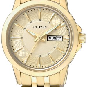 Citizen Elegance Damklocka EQ0603-59PE Gulguldstonad/Gulguldtonat