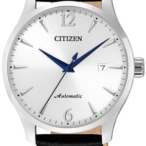 Citizen Herrklocka NJ0110-18A Vit/Läder Ø40 mm