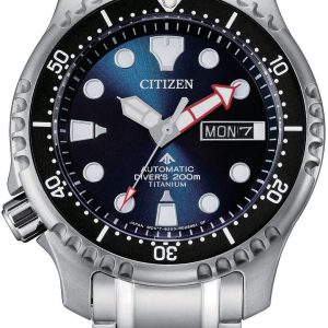 Citizen Herrklocka NY0100-50M Titanium Blå/Titan Ø42 mm