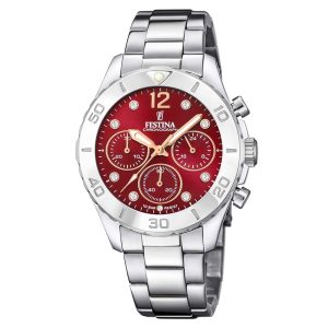 Festina Chronograph F20603/2 - Dam - 39 mm - Analogt - Quartz - Mineralglas