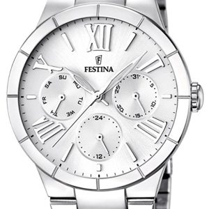 Festina Damklocka F16716-1 Vit/Stål Ø36 mm